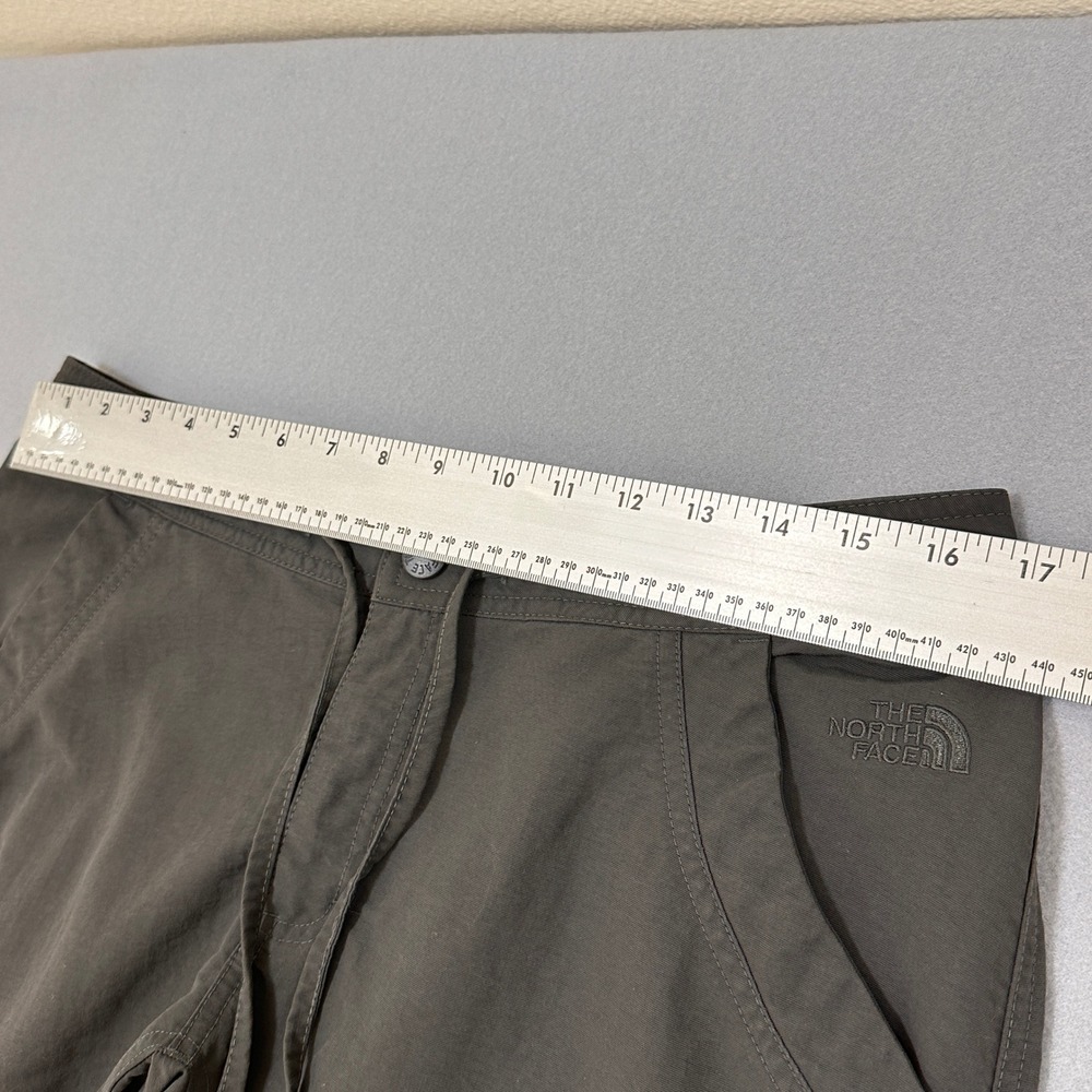 The North Face Cargo Capri Pants Womens 10 Gray Outdoor Hiking Utility - Picture 5 of 10